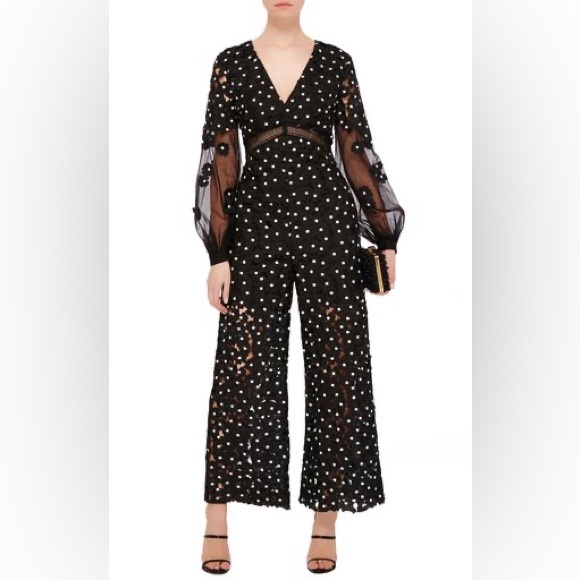 Self-Portrait Dresses & Skirts - Self-Portrait Jumpsuit Daisy dot